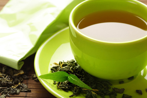Зеленый чай фото