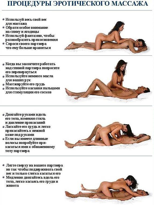 Как делать эротический массаж мужчине