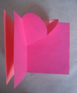 Сделать валентинку из бумаги