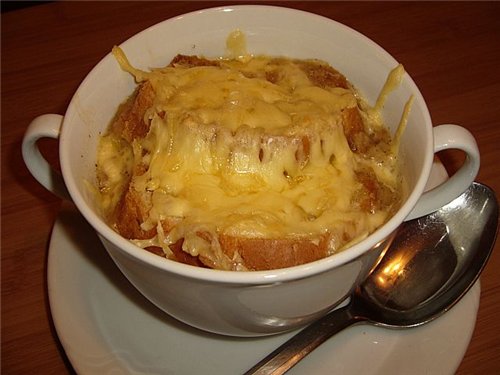 луковый суп с сыром рецепт