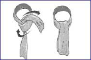 как правильно завязывать мужской шарф